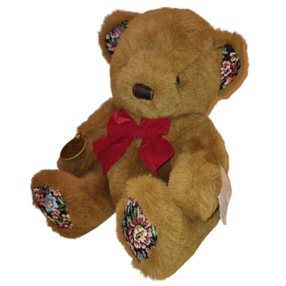 Vintage 1992 Geoffrey Soft Classics Teddy Bear Toys R Us 19400 upholstery paws